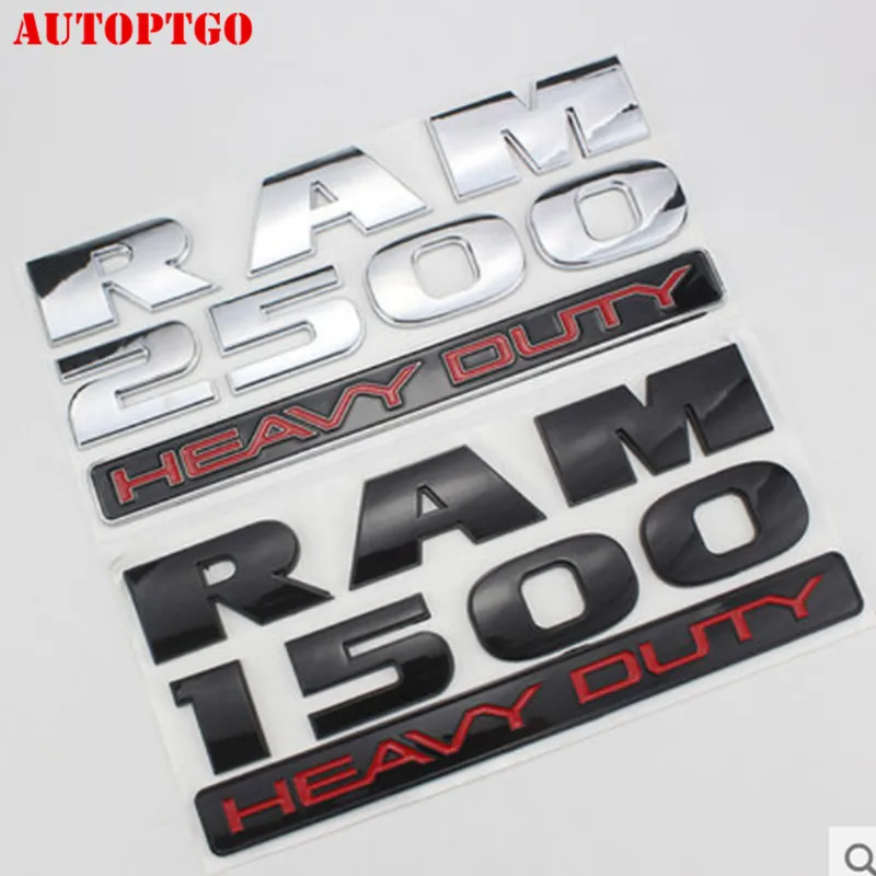 Для Dodge Ram 1500 2500 3500 сверхпрочная 3D наклейка табличка с эмблемой Фирменная пластинка наклейка для стайлинга автомобилей