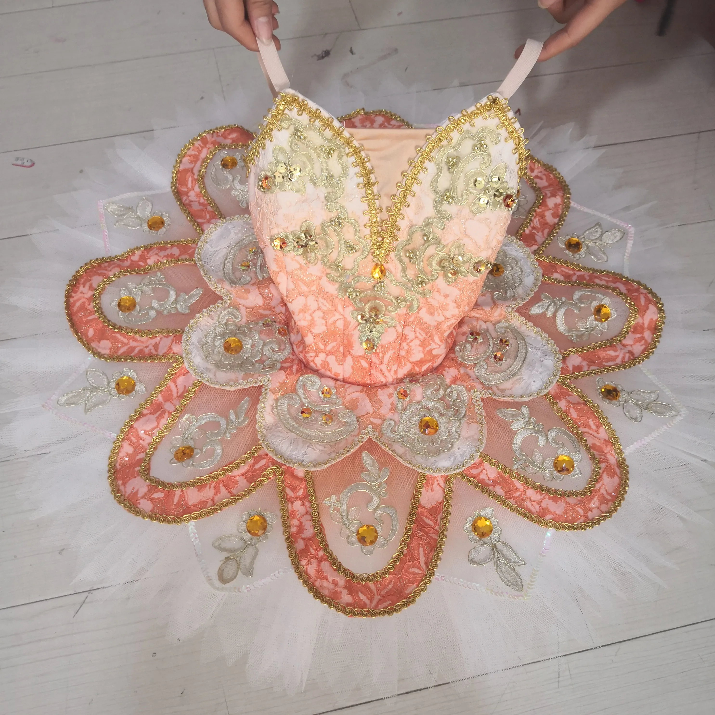 Профессиональная высококачественная детская классическая балетная пачка с