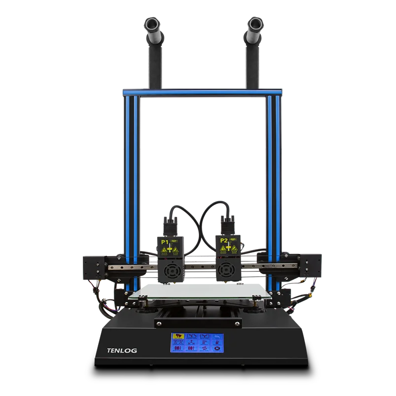 TENLOG TL-D3PRO Независимый Двойной Экструдер 3d принтер большой размер печати lcd сенсорный экран