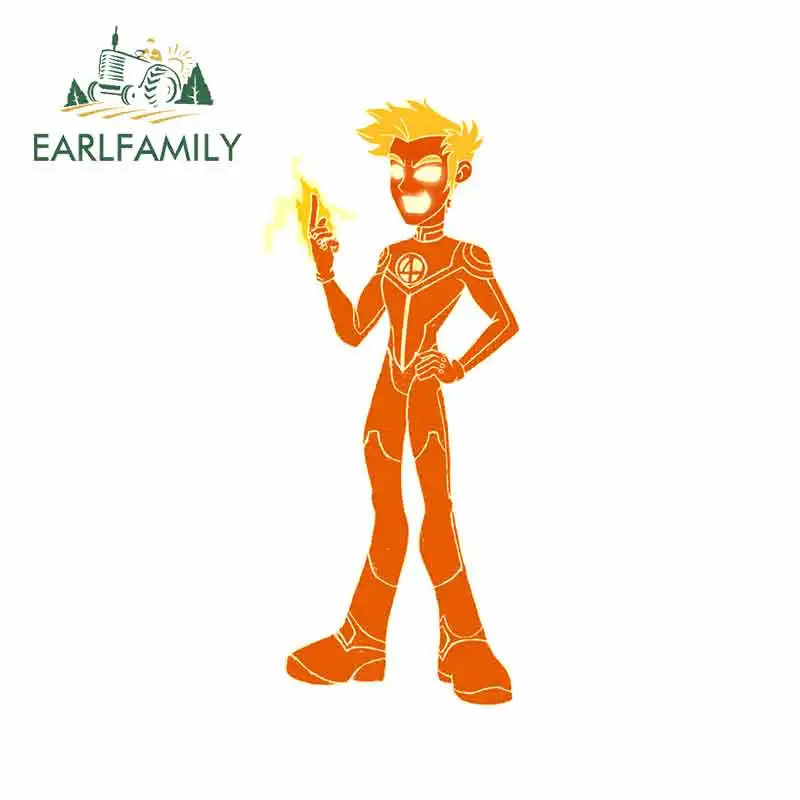 EARLFAMILY фонарь для человека аниме наклейки автомобиля наклейка мотоцикл