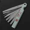 17 Blades Spark Plug Thickness Gap Metric Filler Feeler Gauge Metric Measurement 0.02 to 1mm Steel Measuring Tools 100mm ► Photo 2/6