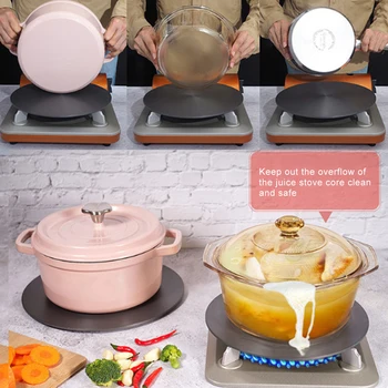 

Kitchen Gas Stove Heat Conduction Plate Household Thaw Board Anti-Burning Kitchen Utensils Stove Heat Diffuser JS22