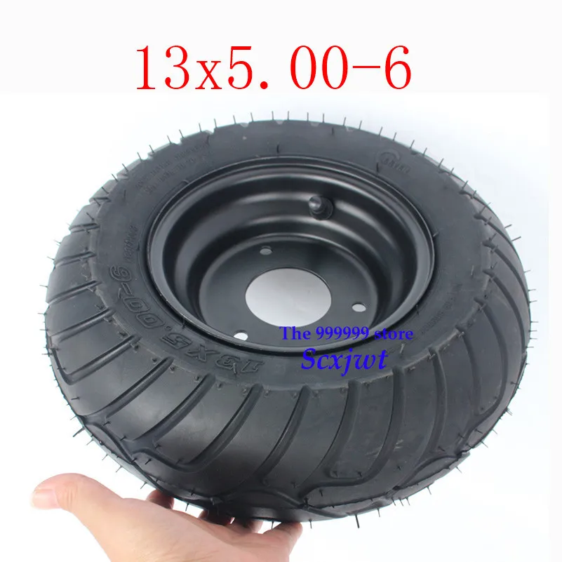 Картинг детская коляска ATV UTV 13X6. 50-6 дюймов бандаж колеса внутренняя трубка с концентратором