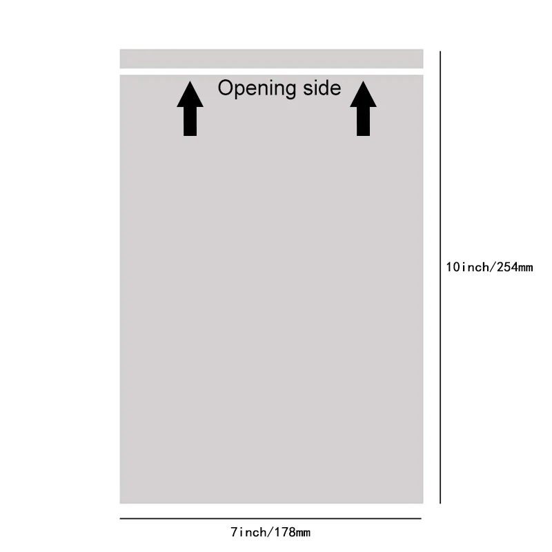 Рисунок 6 - 50pcs-4.5x5.5 7x10 упаковочный