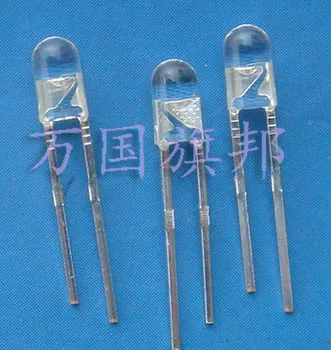 

Free Delivery. LED light-emitting diodes, 3 mm white hair color green Endless 55 yuan 1000 only