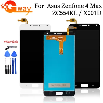 

5.5'' Display For Asus Zenfone 4 Max ZC554KL X001D LCD Display + Touch Screen ZC554KL LCD X001D Digitizer Replacement+Tools