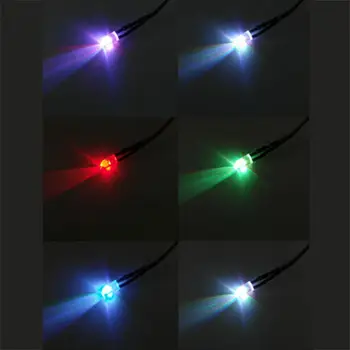 

Indicator Light LED Bulb Lamp Flexible Luminous Bright DIY F3 DC 24V 3.0MM Car Household Home Replacement Lighting Fixture