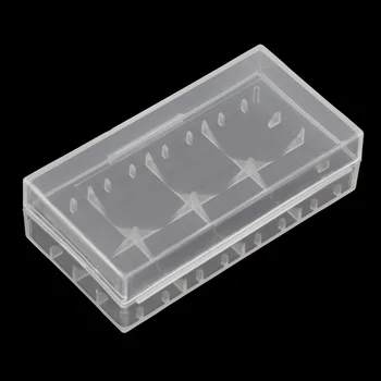 

Hard Plastic Battery Protective Storage Boxes Cases Holder For 18650 Battery Transparent Rechargeable Battery Protective Boxes