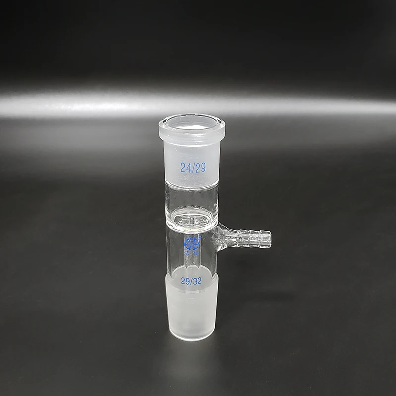 

180 degree vacuum receiving tube,Female 24/29,Male 29/32,Vacuum receiving tube tail pipe,Straight type