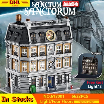 

IN STOCK Infinity War Doctor Strange Super Sanctum Sanctorum Showdown Building Blocks MOC-30628 Marvel Model Fit Lepining 76108