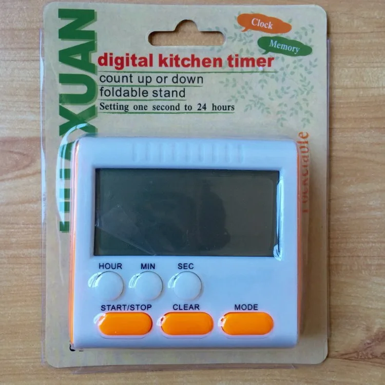 Цифровой кухонный таймер кошка Креативный светодиодный для домашнего