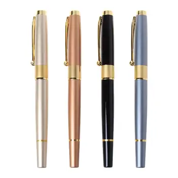 

Luxury Metal Neutral Gel Ink Sign Signature Pen Writing Stationery Office Supplies