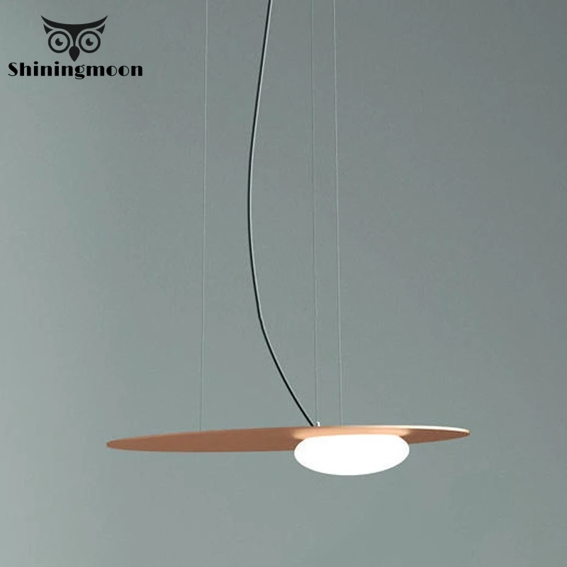 

Nordic Creative Black Iron Led pendant lights modern bar cafe pendant light living room bedroom home decor hanglamp Luminaria