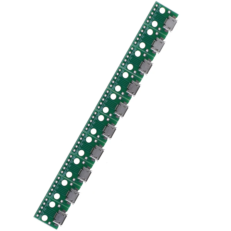 10 шт. MICRO USB адаптер DIP 5pin разъем PCB конвертер макетная плата коммутационная