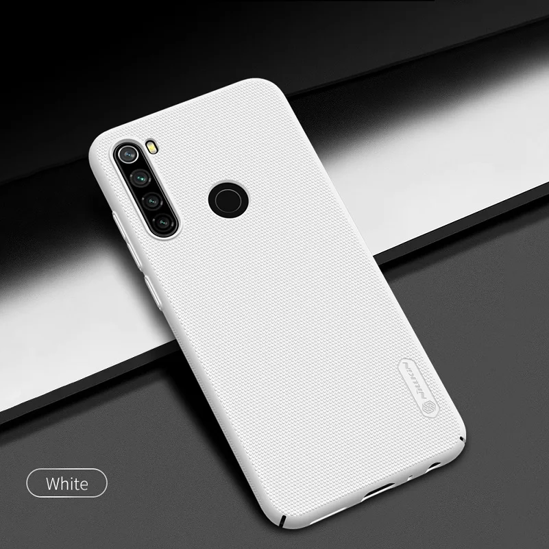 Redmi Note 8T чехол NILLKIN матовый ПК Жесткий чехол с подарочным держателем для телефона Redmi Note 8T чехол для глобальной версии