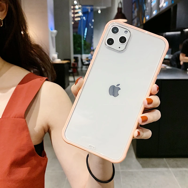 Прозрачный чехол для Apple iPhone X XS 10 11 Pro Max XR 7 8 Plus 6 6s тонкий прозрачный мягкий