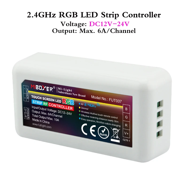 DC12V 24V RGB умный светодиодный Управление 4 зоны для гибкий 5050 3528 2835 полосы