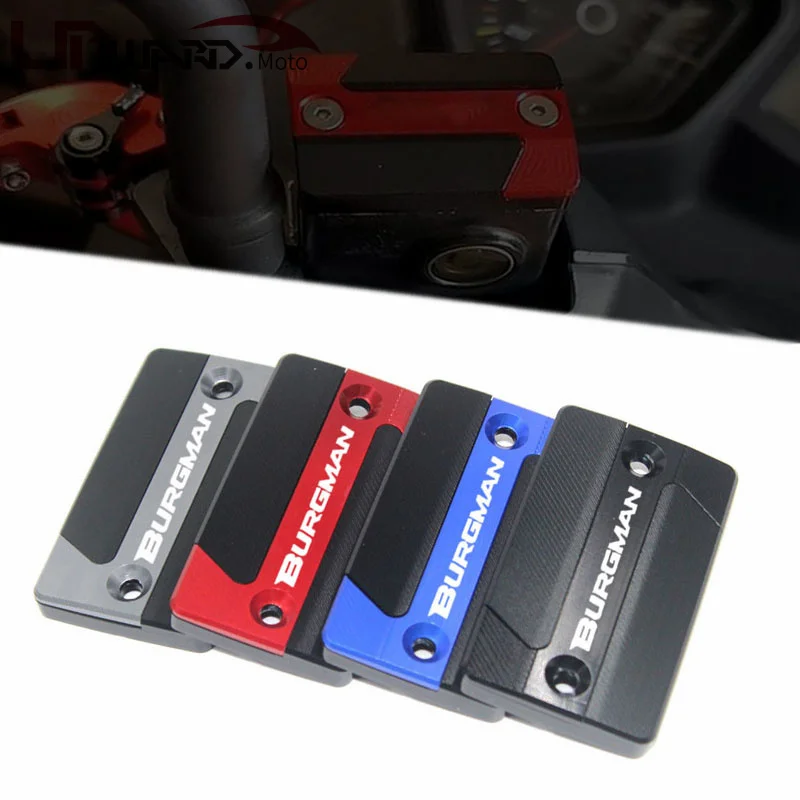 

Крышка Резервуара жидкости для SUZUKI BURGMAN 650 AN650 2004-2021 AN400 2016-2019 крышка переднего тормоза мотоцикла цилиндр для жидкости
