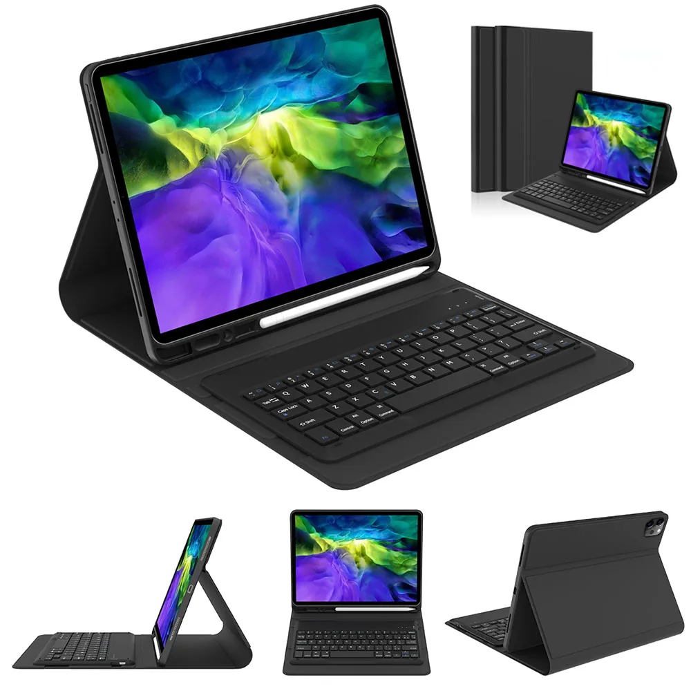Чехол для планшета iPad Pro 11 12 9 2020 с клавиатурой съемный Bluetooth умный американский