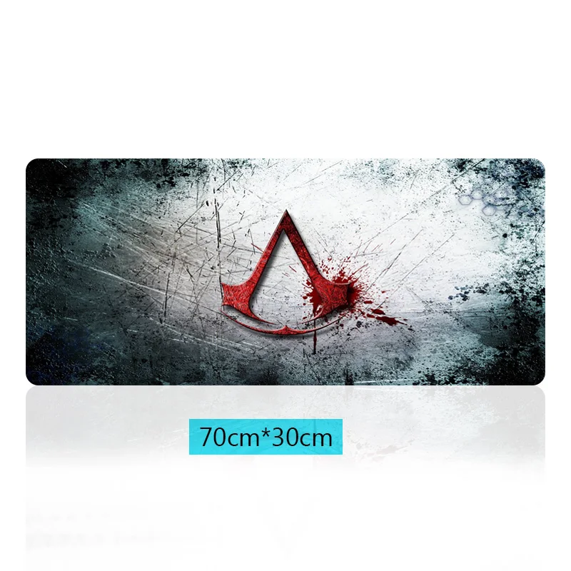 700*300*3 мм Assassins Creed игровой геймер Коврик для мыши плеер резиновый нескользящий коврик для мыши Коврик для мыши большой замок край ноутбук Настольный коврик