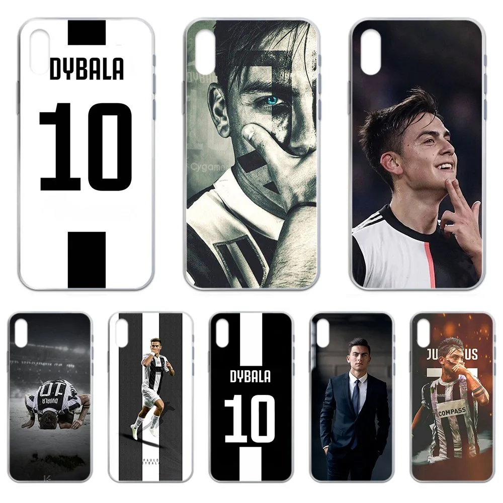Paulo Dybala Milan football tpu Etui Transparent Phone Case For iphone 4 4S 5 5C 5S 6 6S PLUS 7 8 X XR XS 11 PRO SE 2020 MAX | Мобильные