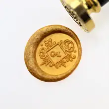 Индивидуальные инициалы с венком воск печать/Пользовательские Свадебные печати/свадебные приглашения печать/на заказ Свадебная печать