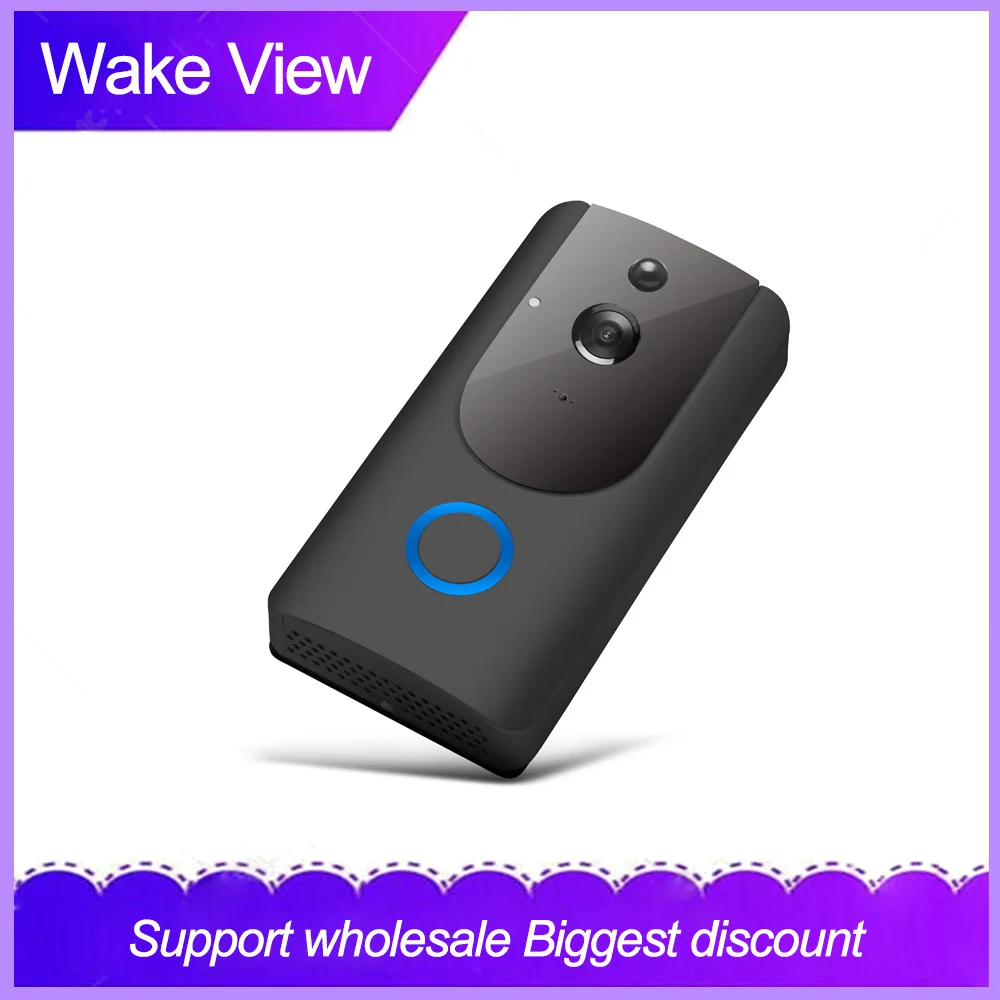 WakeView HD видео дверной звонок умный беспроводной WiFi для безопасности визуальная