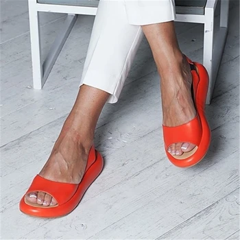 

2020 New Women Sandals Summer Female Shoes Woman Open Toe Shoes Comfortable Sandals Slip-on Flat Sandals Female Solid Sandalias