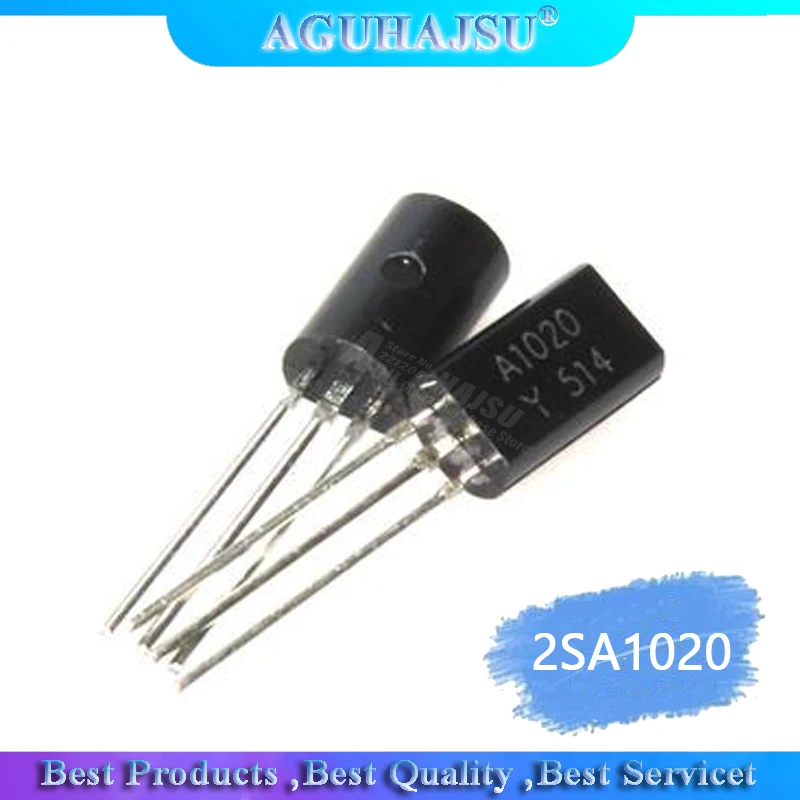 Триод с низкой мощностью 50 шт. 2SA1020 TO-92 A1020 TO92 1020 new 2A 50V | Электронные компоненты и