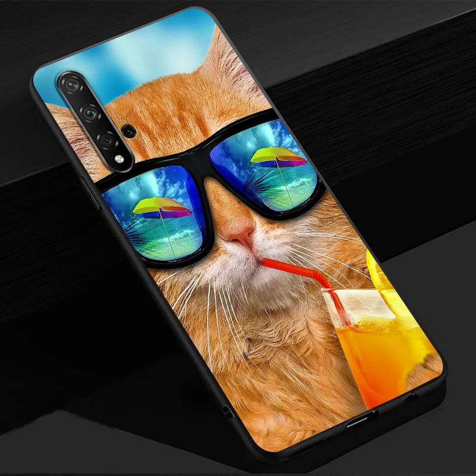 ТПУ чехол для телефона huawei Honor 10/10Lite Honor 20/20 S/20Pro мягкий гелевый Тонкий чехол для 10i матовый защитный чехол для Enjoy 9s Capa