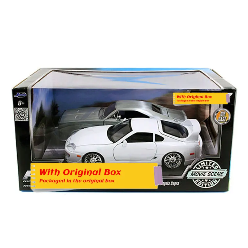 JADA 1/24 масштаб DODGE зарядное устройство, тойота Супра, Mitsubishi Eclipse, Mazda RX-7, LYKAN, Nissan, CHEVY, HONDA литая металлическая модель автомобиля игрушка