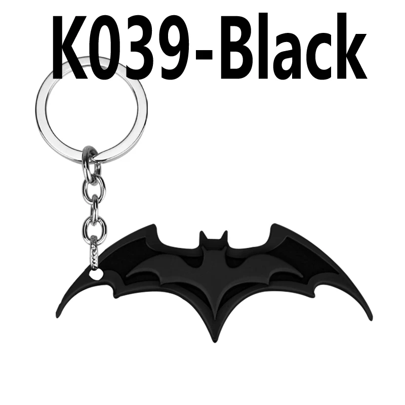 Black Горячая серия фильмов Бэтмен Риддлер брелок с джокером высокое качество цинковый сплав мини брелок «Джокер» для женщин мужчин фильм Ювелирные изделия Подарки - Цвет: Black