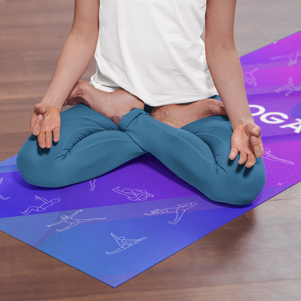 Creative Yoga Bag Yoga Mat Pilates Fitness Mat Fitness Sport Gymnastics Mats With Bag Balance Pad Nice