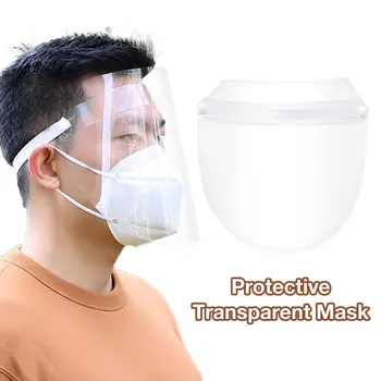 

Transparent Protective Ffp3 Mask Anti-Fog Splash Oil-Splash Proof Full Face Mask Protect Shield Anti-UV Anti-Shock Safety Mask