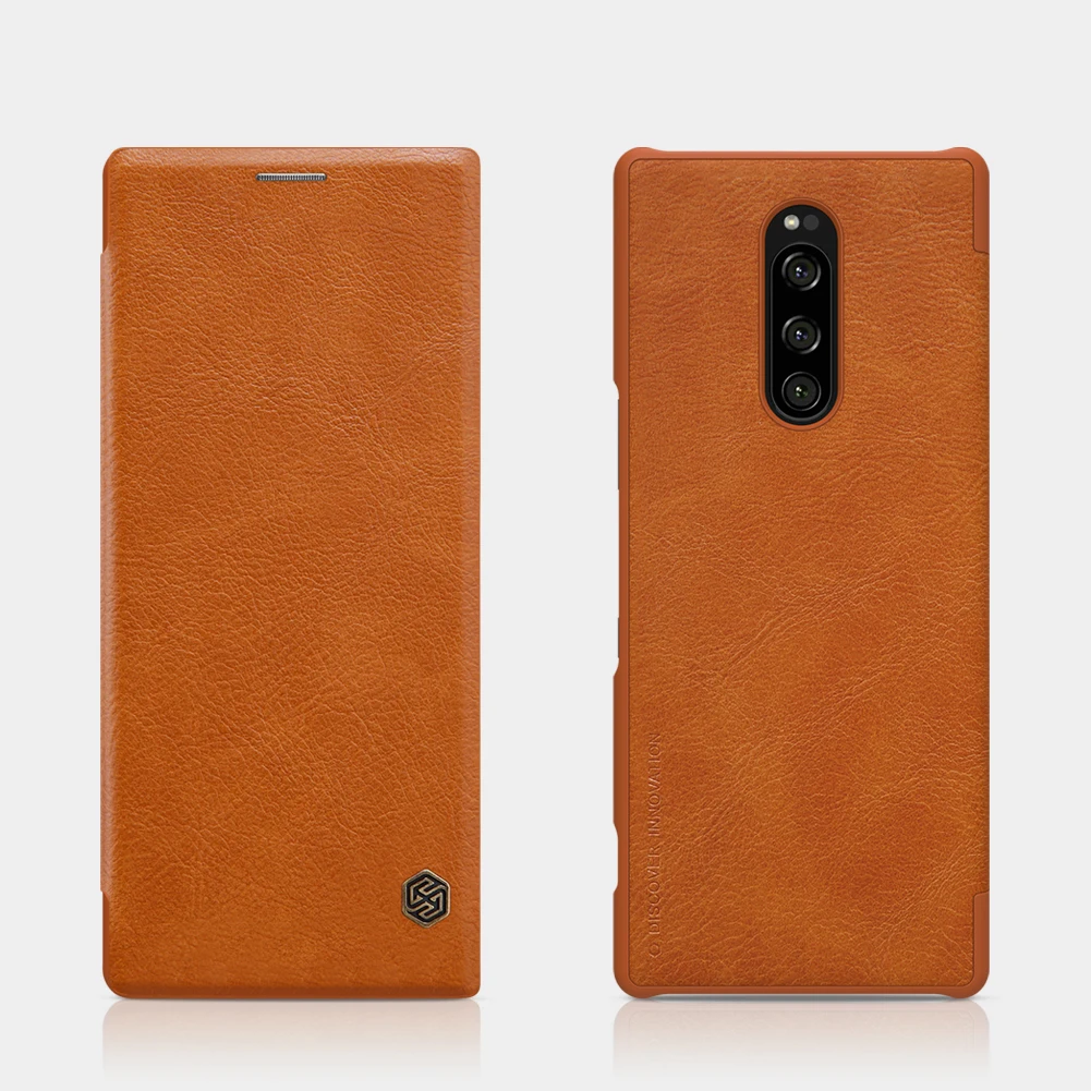 Для sony Xperia 1 10 10 plus Бизнес Флип из искусственной кожи чехол NILLKIN задняя крышка кошелек чехол s с слотом для карт защитный чехол для телефона