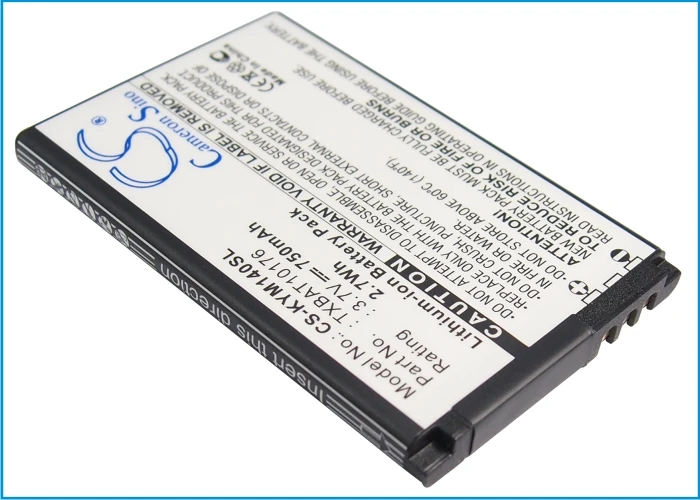 UPGRADE Cameron Sino Battery For Virgin Mobile M2000,M2000 X-tc 750mAh/2.77Wh