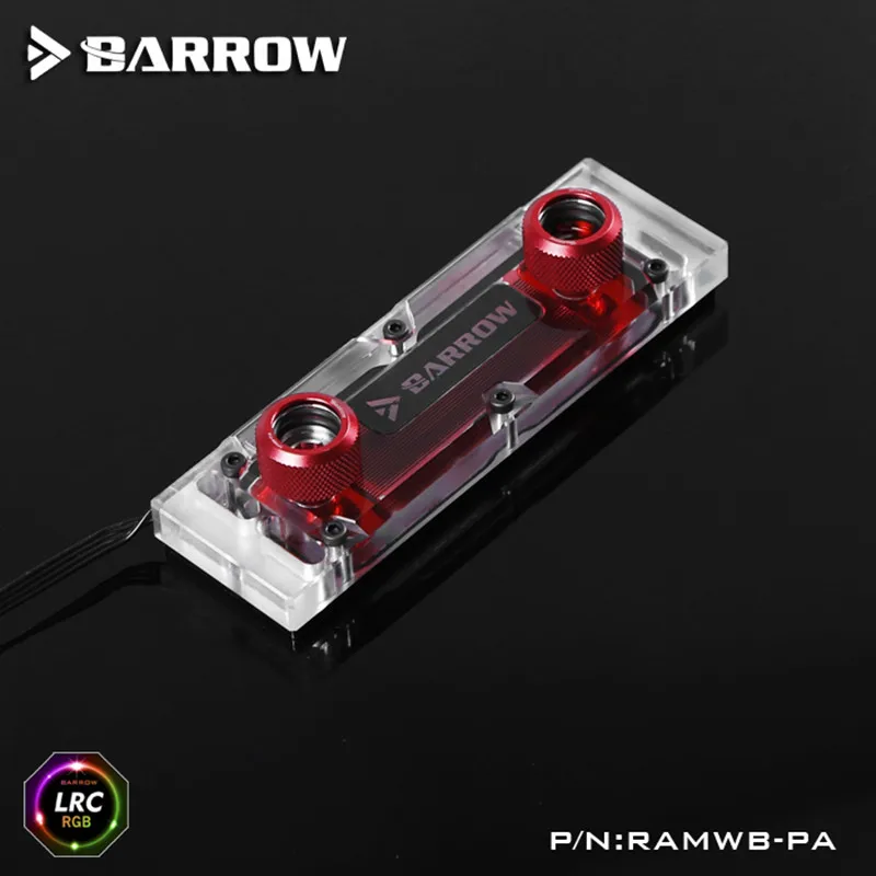 Best Price Barrow RAMWBT-PA, RAM Water Cooling Block Kits, LRC 1.0 12v, One Kit Two Armor One Block,One Block Maximum Support 4 RAM,cooler