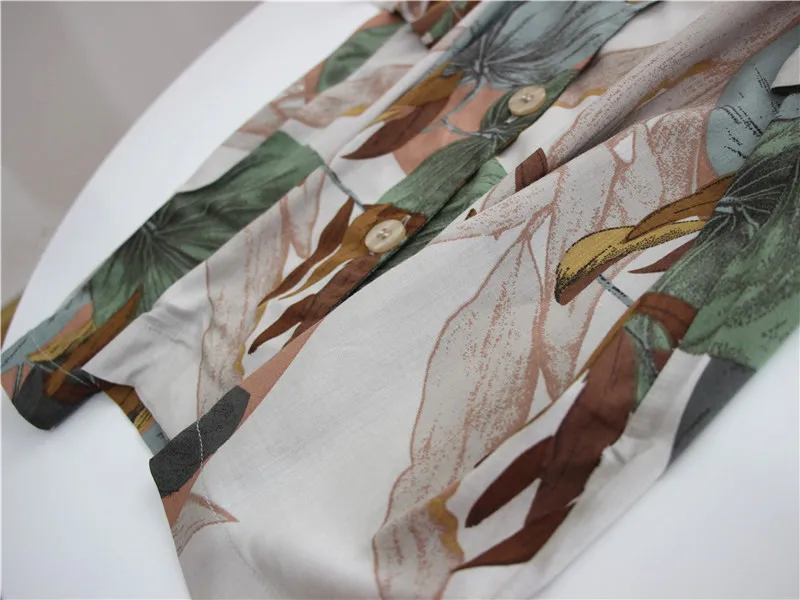 Пижамы женские с коротким рукавом укороченные брюки пижамный комплект Shein печать лацканы повседневные Большие размеры свободная тонкая домашняя одежда