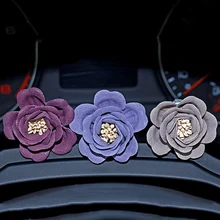 Автомобильный орнамент, духи с ароматом камелии, клип, освежитель воздуха, Авто кондиционер, вентиляционное отверстие, духи, Balsam, бальзам, аромат, авто цветочное украшение