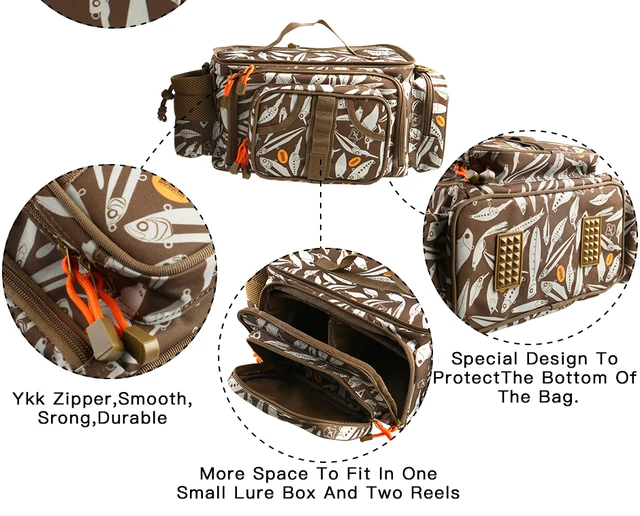 Kingdom Fishing Bags 1000D Waterproof Nylon Multifunctional