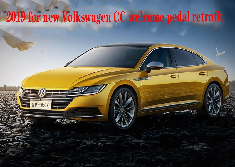 Применение только для 19 лет Volkswagen CC Добро пожаловать педаль дверь kickproof нержавеющая сталь педаль модификация