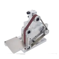 Mini Small Mini Belt Machine DIY Polishing Machine Grinding Machine fixed Angle Sharpening Machine Blade Desktop