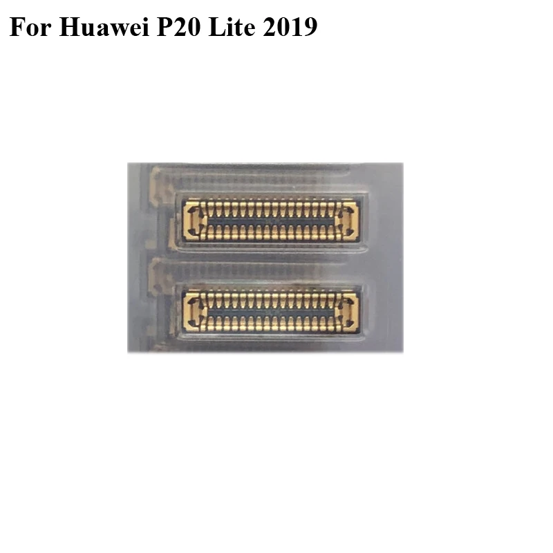 Коннектор FPC для Huawei P20 Lite 2019 2 шт. ЖК дисплей на гибком кабеле лента материнской