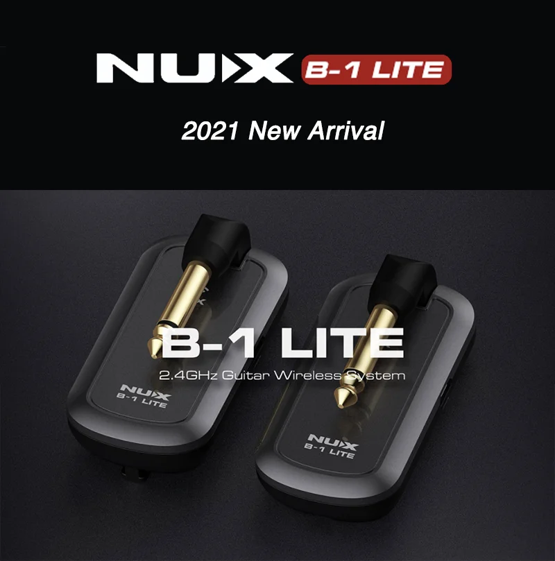NUX B-2 Black ギター・ベース用ワイヤレスシステム Nux B-1