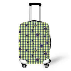 Эластичный Защитный чехол для багажа, защитный чехол для чемодана, чехлы на колесиках, Чехлы, 3D аксессуары для путешествий, решетка Pattern1
