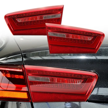 

1 Pair Left & Right Rear Tail Inner Brake Turn Signal Lamp Light Fit For Audi A6 C7 2010 2011 2012 2013 2014 2015 2016