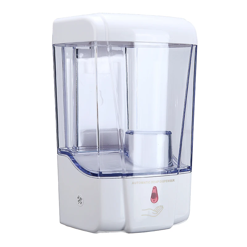 

Durable Sensitive 700ML Wall-Mounted Automatic IR Smart Sensor Public Hands Sanitizer Soap Shampoo Dispenser