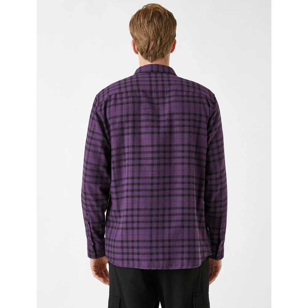 Shirt Koton 2KAM64113OW purple-eggplant 