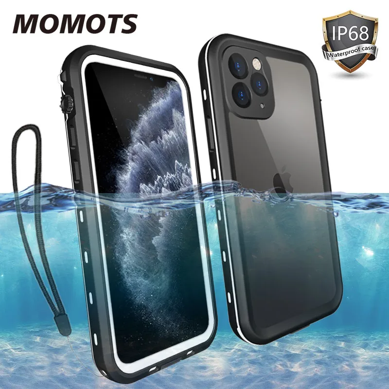 Водонепроницаемый чехол для iPhone 12 11 Pro Max противоударный XS MAX XR Funda 360 полная защита