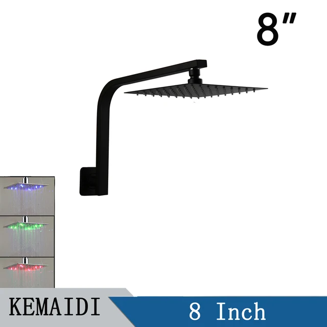 8 LED Shower head